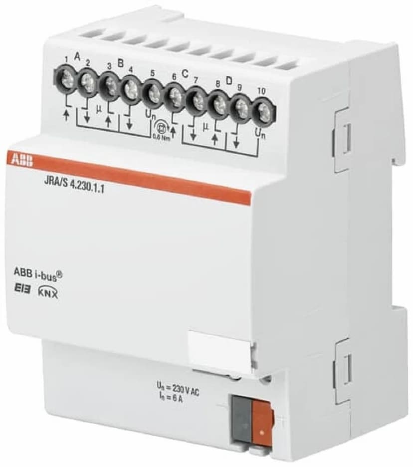 Actionneur volets 4 canaux AC - Produit KNX certifié