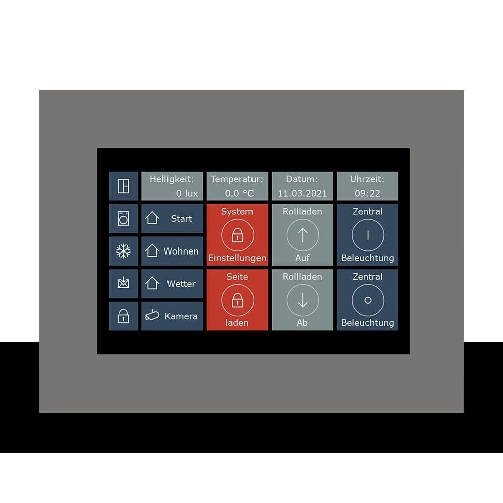 Écran tactile KNX Glass 7"